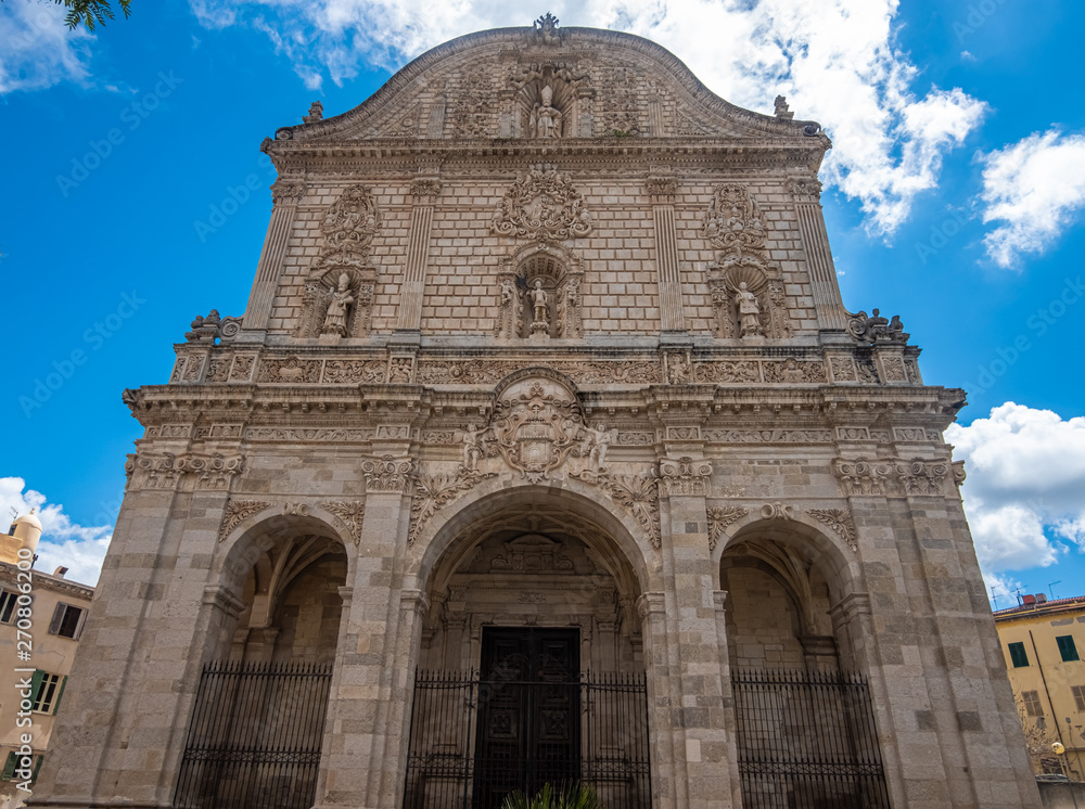 Sassari Cathedral Duomo Di Sassar Cattedrale Di San Nicola Sardinia