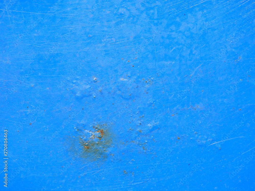 old blue metal with rust texture background