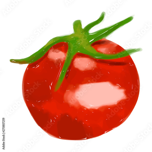 Eco food menu background. Watercolor hand drawn vegetables. Vector illustration