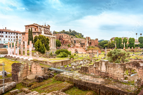 Forum Romanum in Rome, Italy