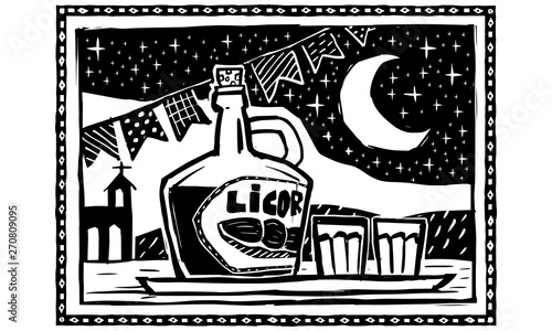 Jenipapo liqueur