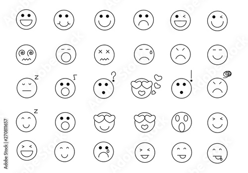 icon face, vector - Vector