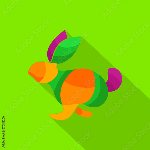 Rabbit Logo Template, can use for landing page, template, ui, web, mobile app, poster, banner, flyer, stickers. EPS 10