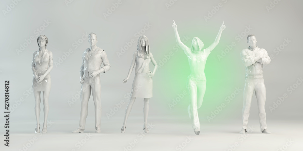 Obraz premium Successful Business Woman