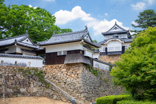 Obraz na płótnie Bitchu Matsuyama Castle in Takahashi, Okayama, Japan w salonie