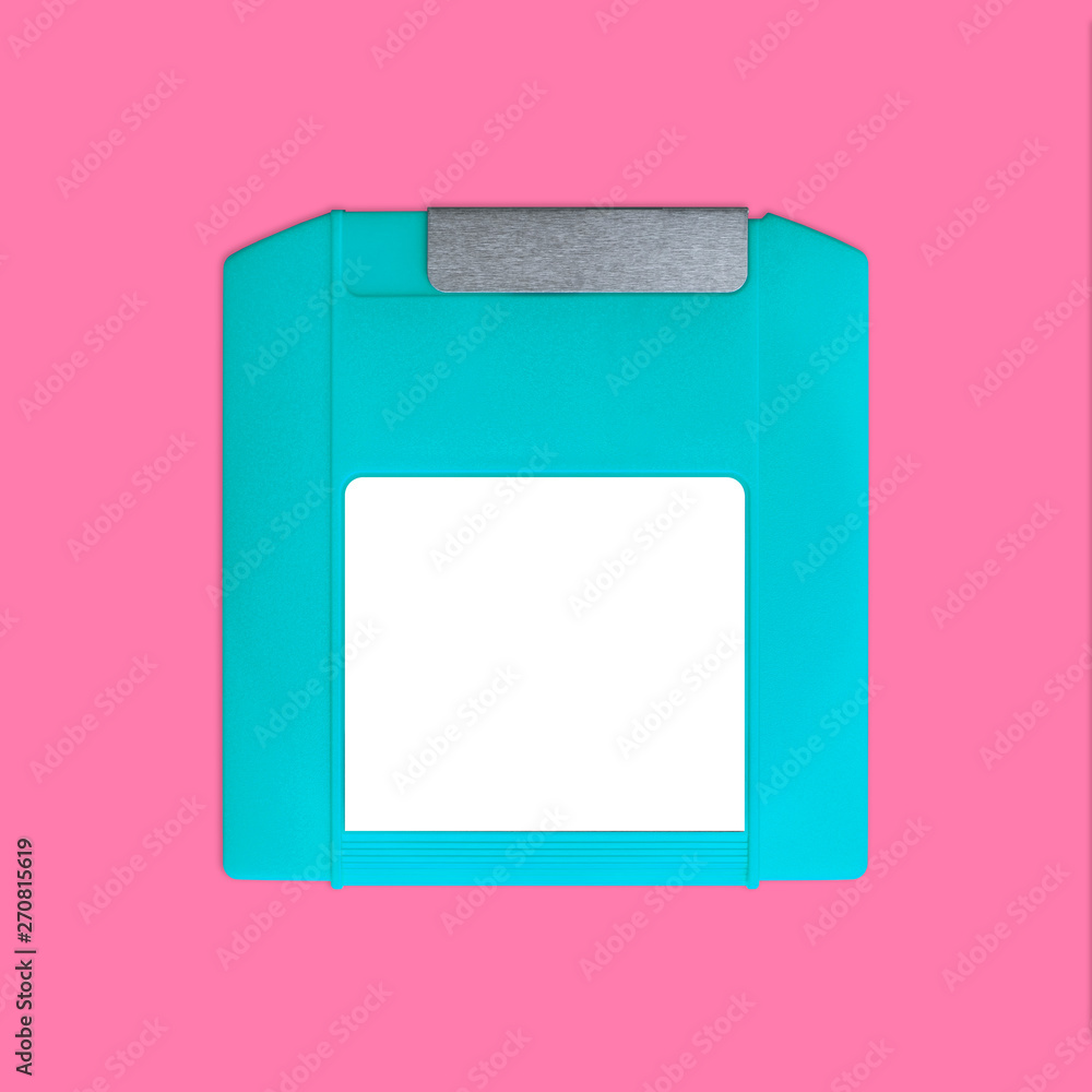 Iomega zip disk front nostalgia, isolated and presented in punchy pastel colors, for creative design cover, CD, poster, book, printing, gift card, flyer, magazine, web & print Iomega zip disk front nostalgia, isolated and presented in punchy pastel colors, for creative design cover, CD, poster, book, printing, gift card, flyer, magazine, web & print