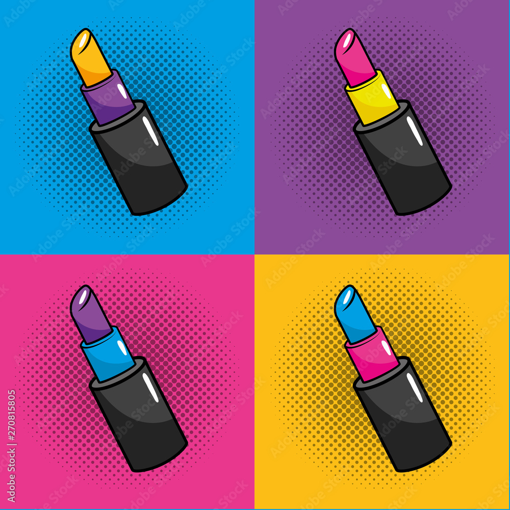 Obraz premium pop art comic cartoon vector illustration
