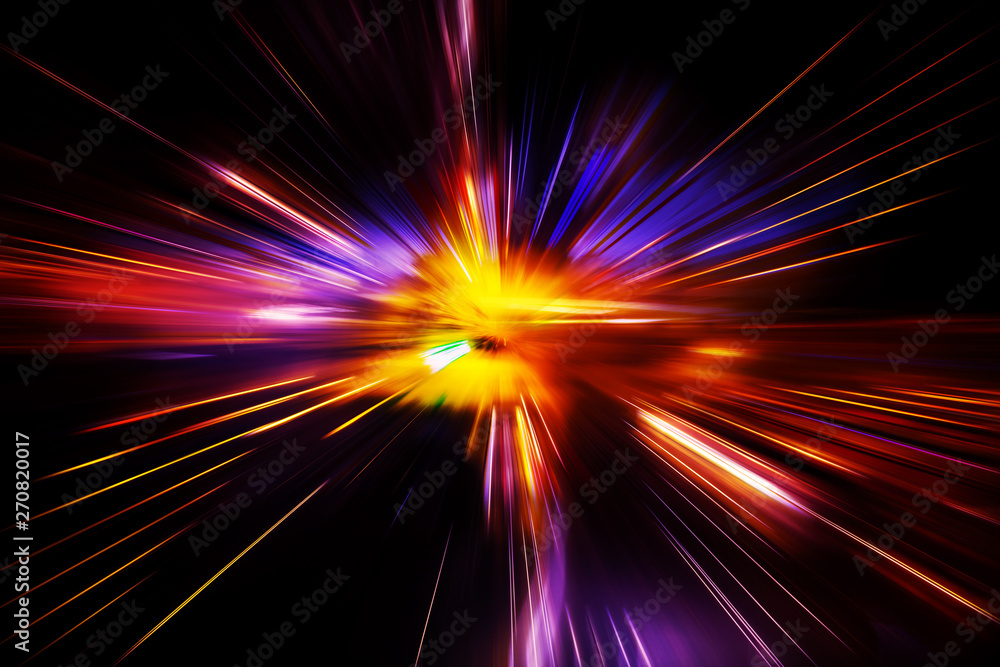 High speed technology concept, road light abstract background High speed technology concept, road light abstract background