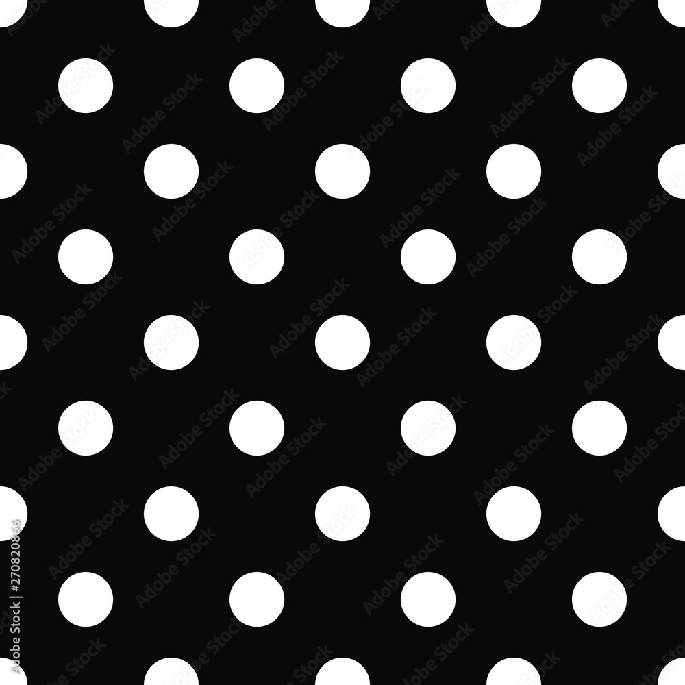 Vector seamless white pattern with black dot. Decorative illustration, good for printing. Great for label, print, packaging, fabric. Small polka dot seamless pattern background. Vector seamless white pattern with black dot. Decorative illustration, good for printing. Great for label, print, packaging, fabric. Small polka dot seamless pattern background.