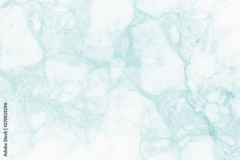 Obraz premium Blue marble texture and background for design.