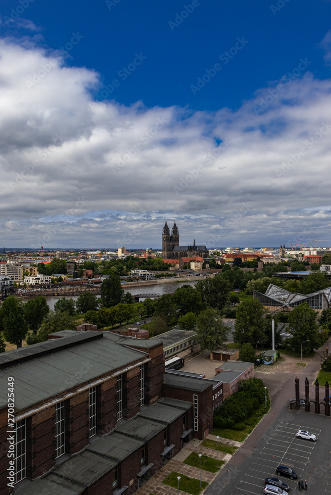 Magdeburg Panoramablick