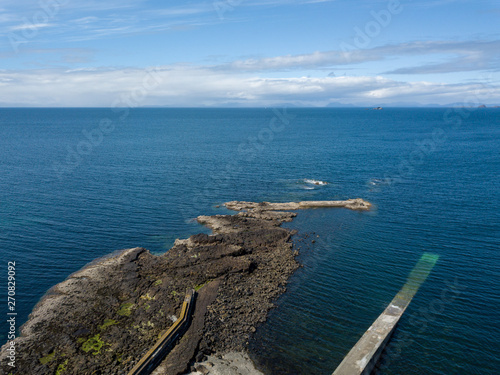 Isle of Skye Schottland aus der Luft photo