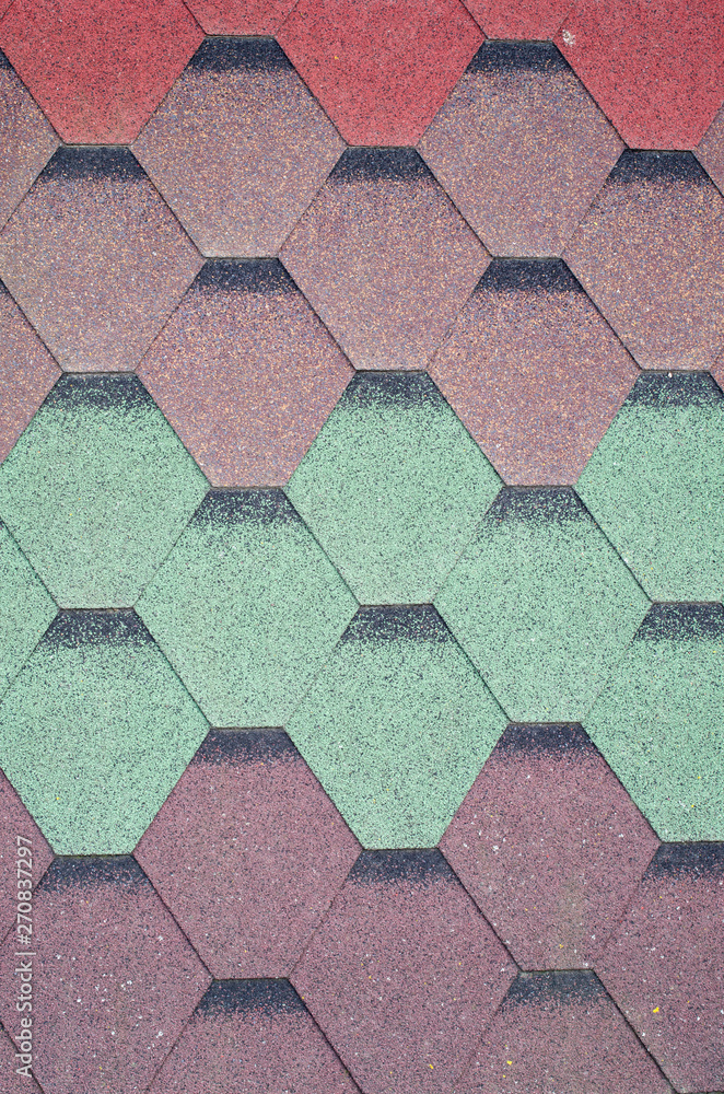 New modern bitumen colorful shingle samples New modern bitumen colorful shingle samples