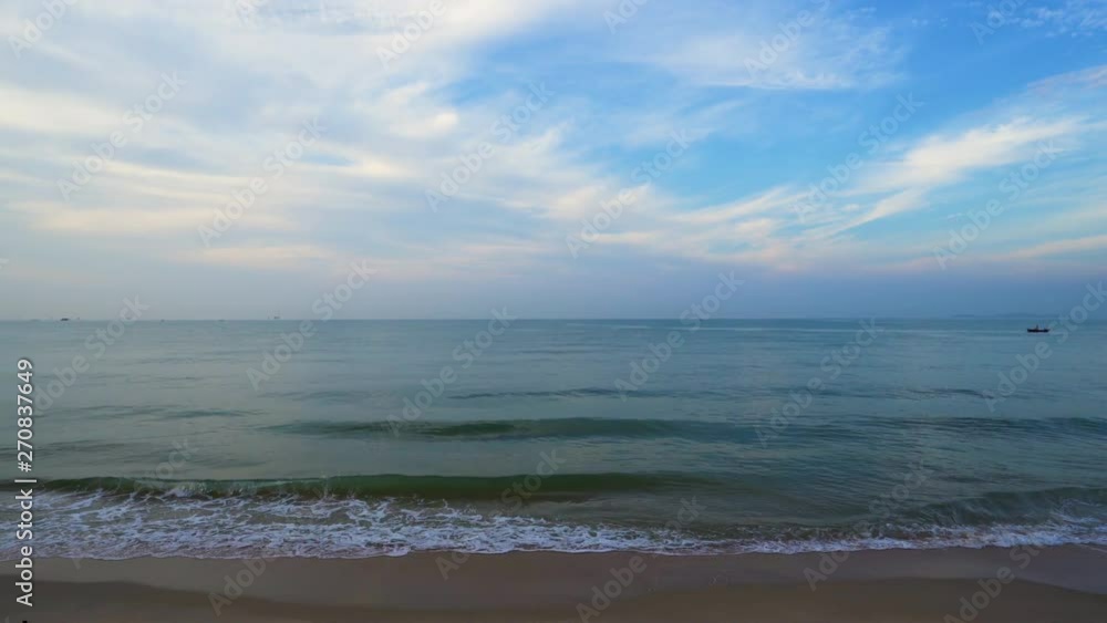 sea and sky at Nam Rin Beach, Rayong, Thailand sea and sky at Nam Rin Beach, Rayong, Thailand