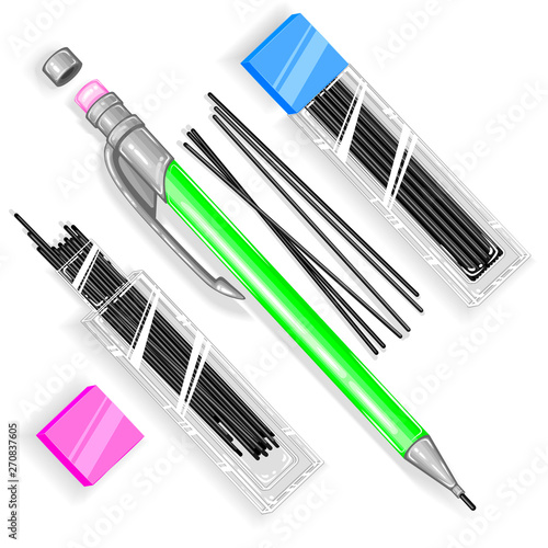 Mechanical pencil and pencil lead