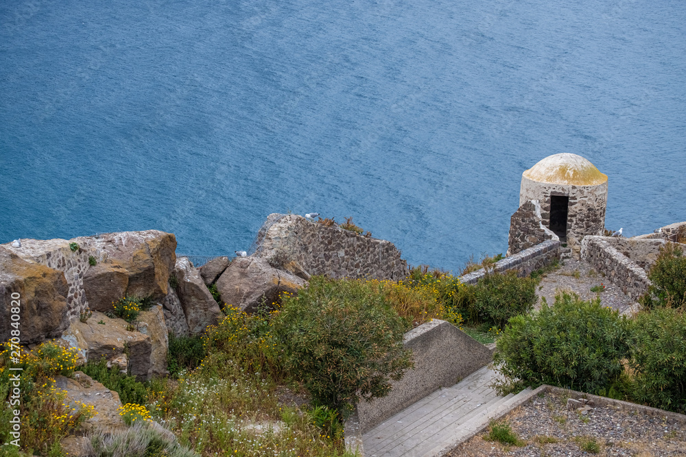 Castle of Castelsardo, a medieval village on a promontory in