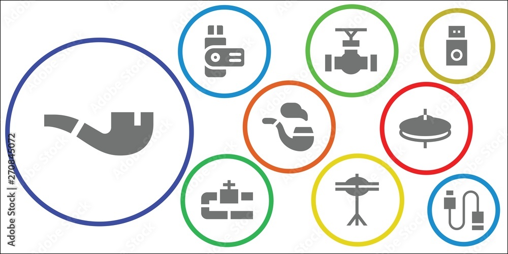 connector icon set connector icon set