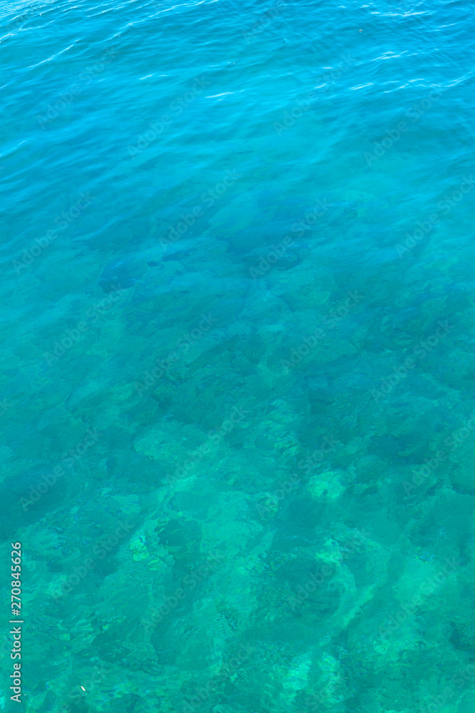 Turquoise Sea Background