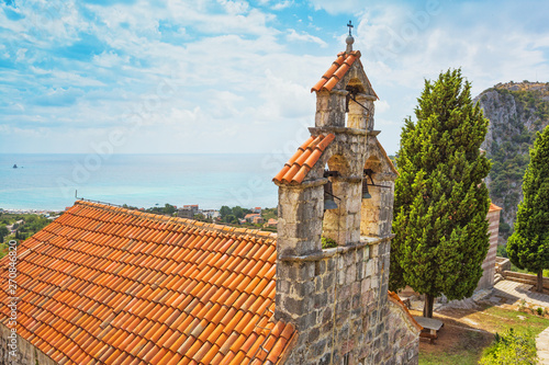  The monastery Gradishte. 14th century AD. Montenegro photo