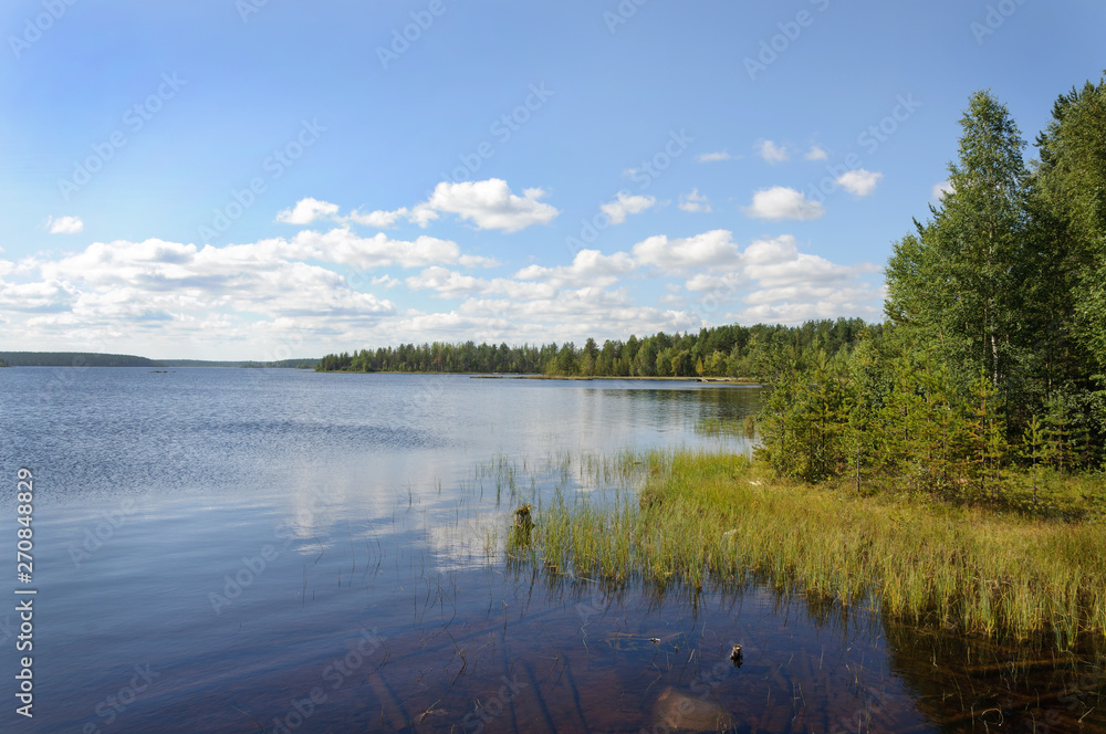Segezha River in Karelia Segezha River in Karelia