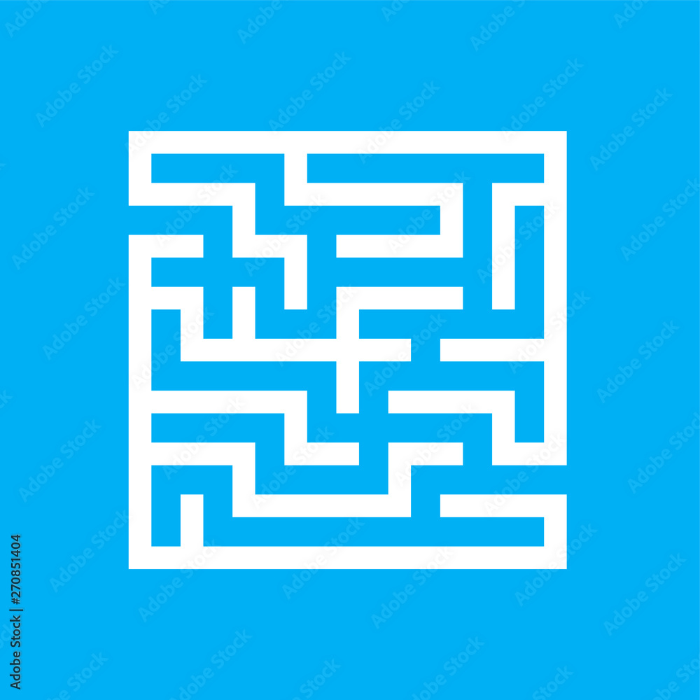 Abstact labyrinth. Game for kids. Puzzle for children. Maze conundrum. Find the right path. Color vector illustration. Abstact labyrinth. Game for kids. Puzzle for children. Maze conundrum. Find the right path. Color vector illustration.