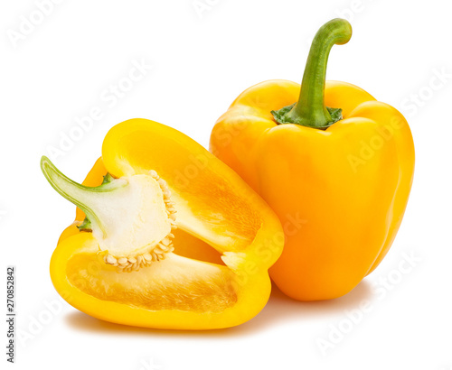 Foto yellow bell pepper
