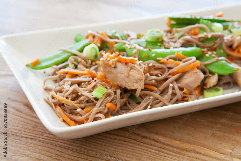 Stir Fried Pork and Soba Noodles Stir Fried Pork and Soba Noodles