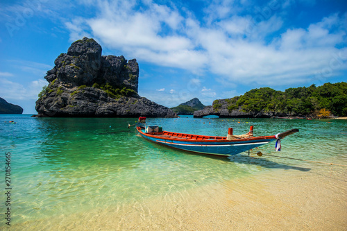 longtail boat in thailand © Marc Stephan