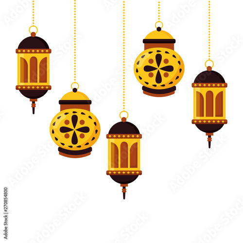 hanging lanterns decoration