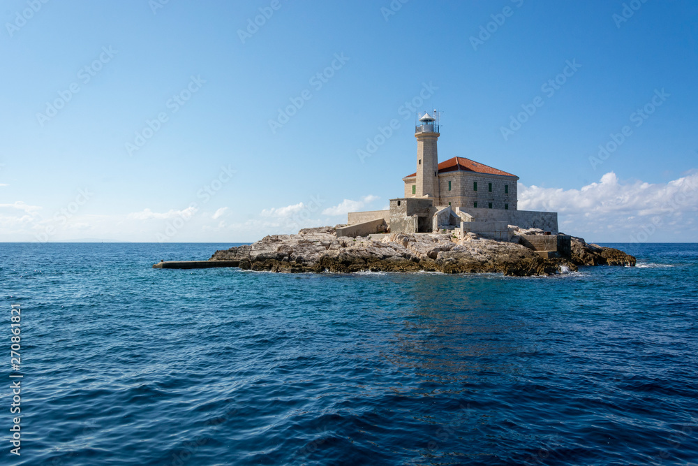 Mulo lighthouse in Croatia