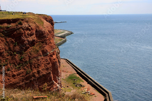 West coast view of Helgoland photo