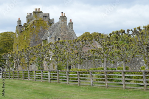 16th Century Earlshall Castle, Leuchars, Fife, Scotland, May 2019 photo