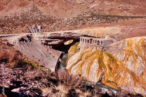 The Puenta del Inca in Argentina photo