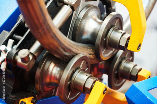 industrial tube bender equipment machine for metal pipe bending.