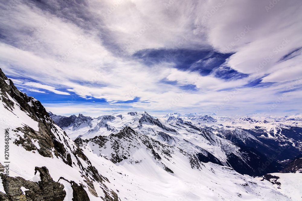 Obraz premium Peaks in alps