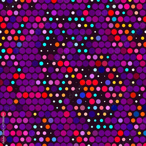 pink and purple colorful abstract backgrounds in circles and polka dots