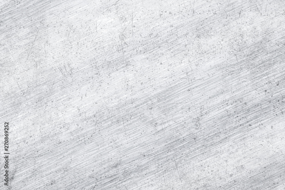Obraz premium Brushed light metal texture.