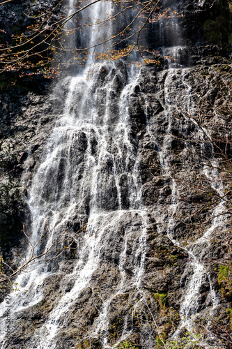 Tendaki, a waterfall in Yabu city in Hyogo prefecture, Japan