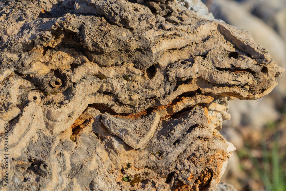 Natural formation of stone pattern Natural formation of stone pattern