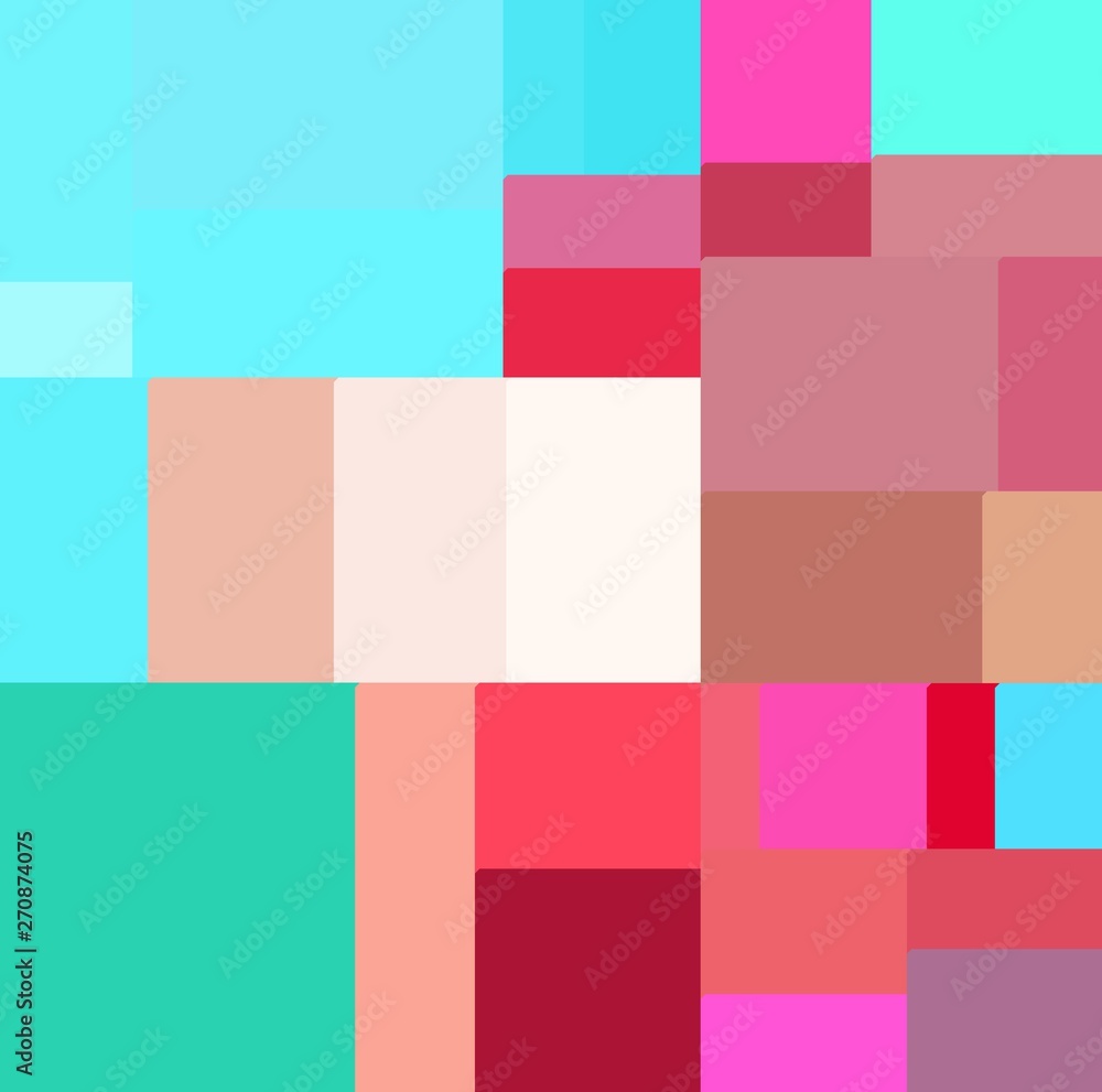 isometric minimal abstract cubes and squares colorful backgrounds textures patterns