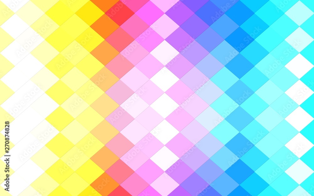 Obraz premium isometric minimal abstract cubes and squares colorful backgrounds textures patterns