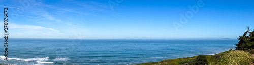 overlooking the Pacific Ocean at Thornton State Beach, Daley City - San Francisco Bay Area, California
