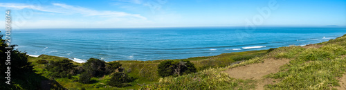 overlooking the Pacific Ocean at Thornton State Beach, Daley City - San Francisco Bay Area, California © tagsmylife