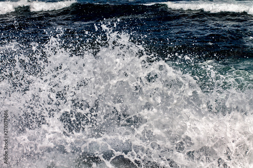 wave on beach