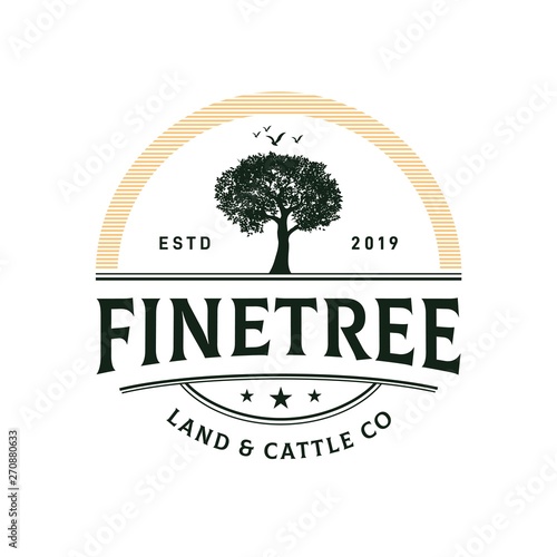 Agriculture farm stamp badge illustration logo design