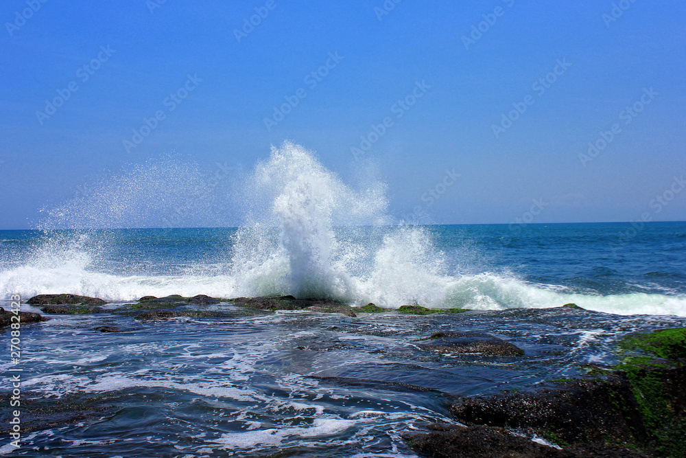 Waves on the beach Waves on the beach