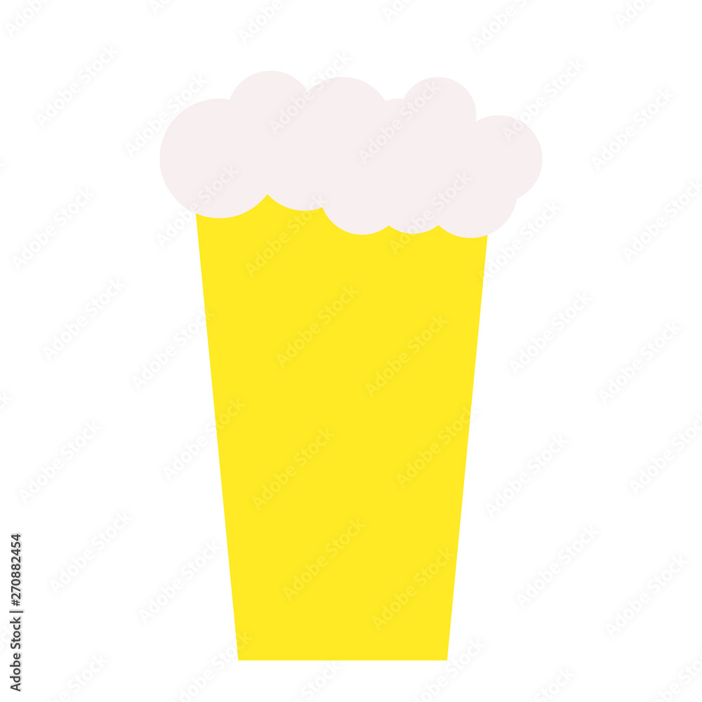 Fizzy drink geometric illustration isolated on background Fizzy drink geometric illustration isolated on background