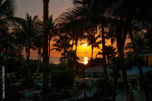 Sunrise, South Beach, Miami, Florida