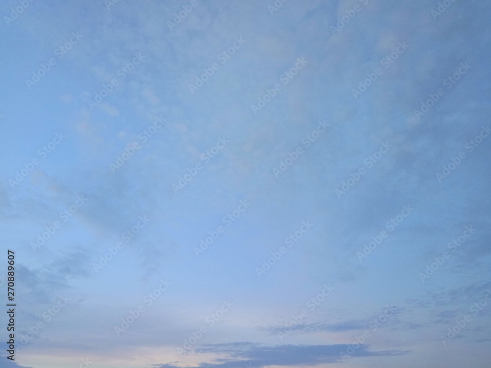 Obraz premium cloud in the sky and the tree 