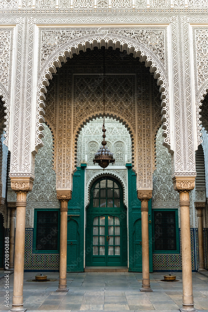 Fototapeta premium Historical court of Casablanca - Mahkama du Pacha - Morocco